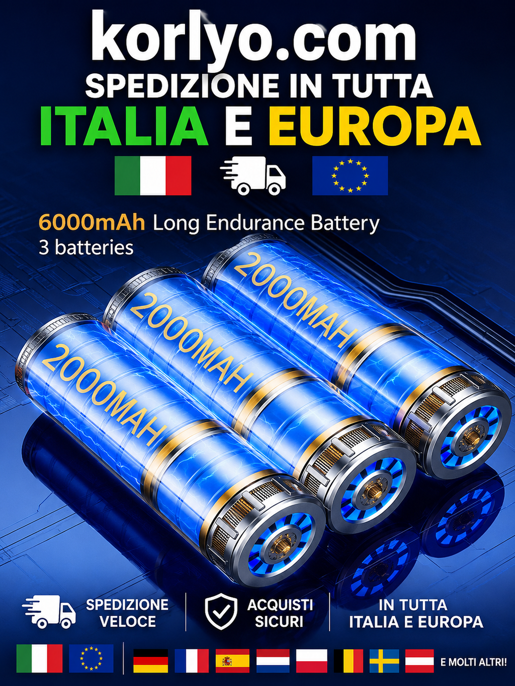 Mini Aspirapolvere Portatile 3 in 1 Senza Fili per Auto e Casa
