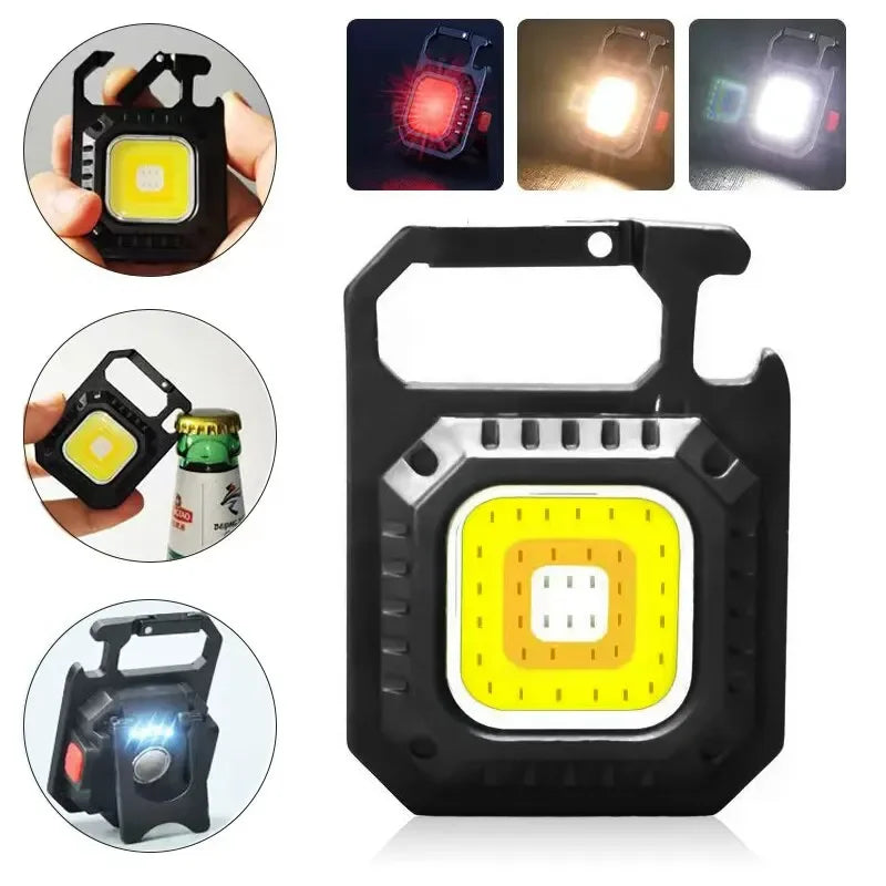 Mini Torcia LED Magnetica USB Ricaricabile – 7 Modalità | Korlyo