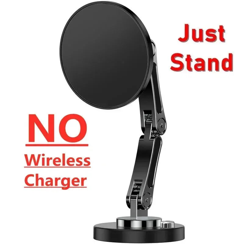 Caricatore Wireless Magnetico per Auto 15W – Supporto MagSafe con Rotazione 360°