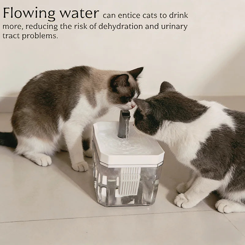 Fontanella Automatica 1,5L per Cani e Gatti con Filtro USB