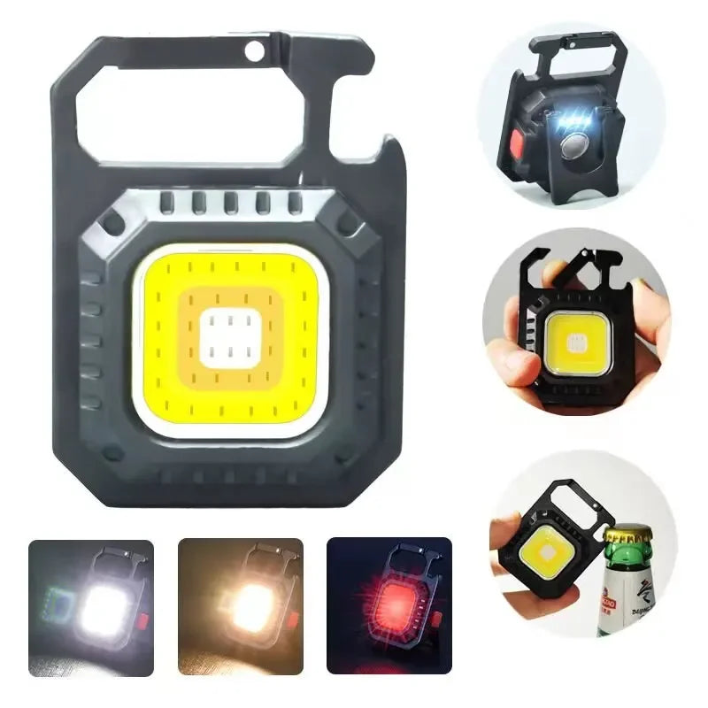 Mini Torcia LED Magnetica USB Ricaricabile – 7 Modalità | Korlyo