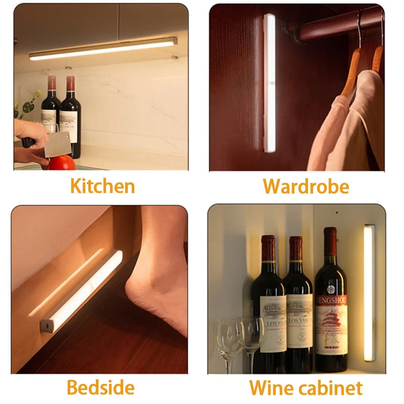 Lampada LED Ricaricabile con Sensore di Movimento – 50 cm